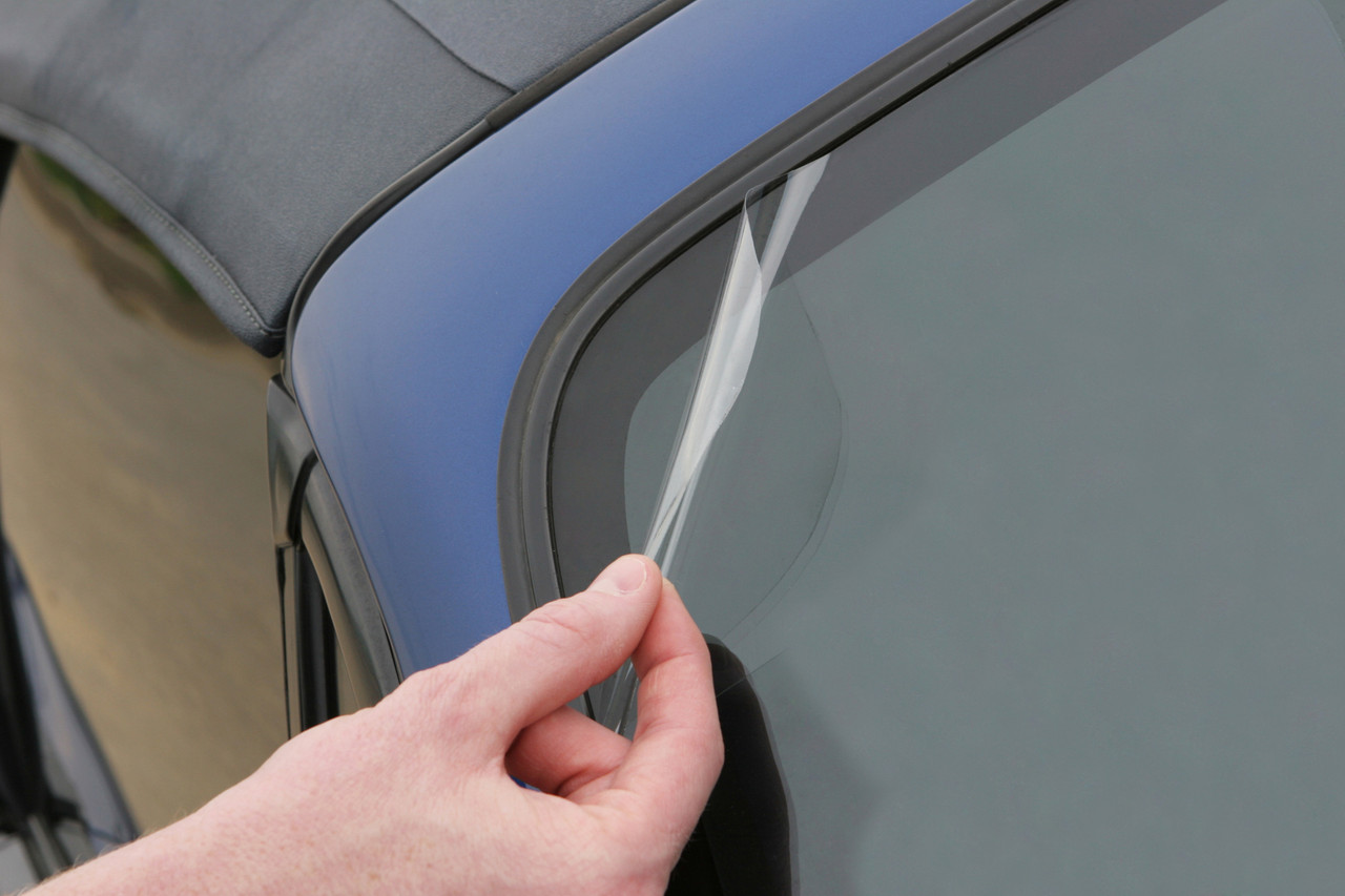 Windshield protection film installation in Amarillo TX